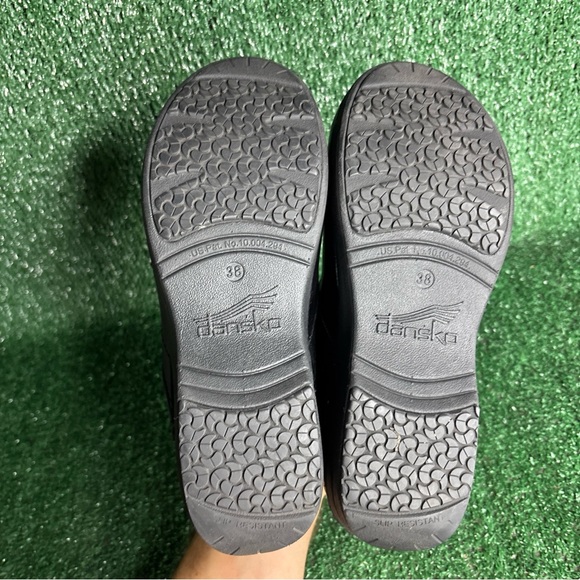DANSKO XP 2.0 Professional Black Leather Clogs Slip On Comfort Shoes 38 / US 8 - Picture 8 of 12